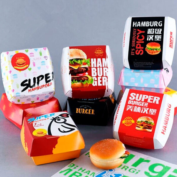 Caja Hamburguesas